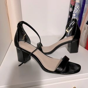 Calvin Klein short block heels